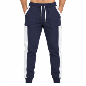Contrast Side Panel Jogger Pants