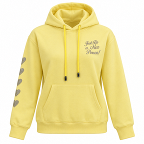 Graphic Text Pullover Hoodie