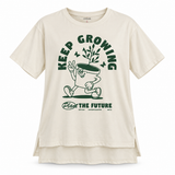 Botanical Cartoon Graphic T-Shirt