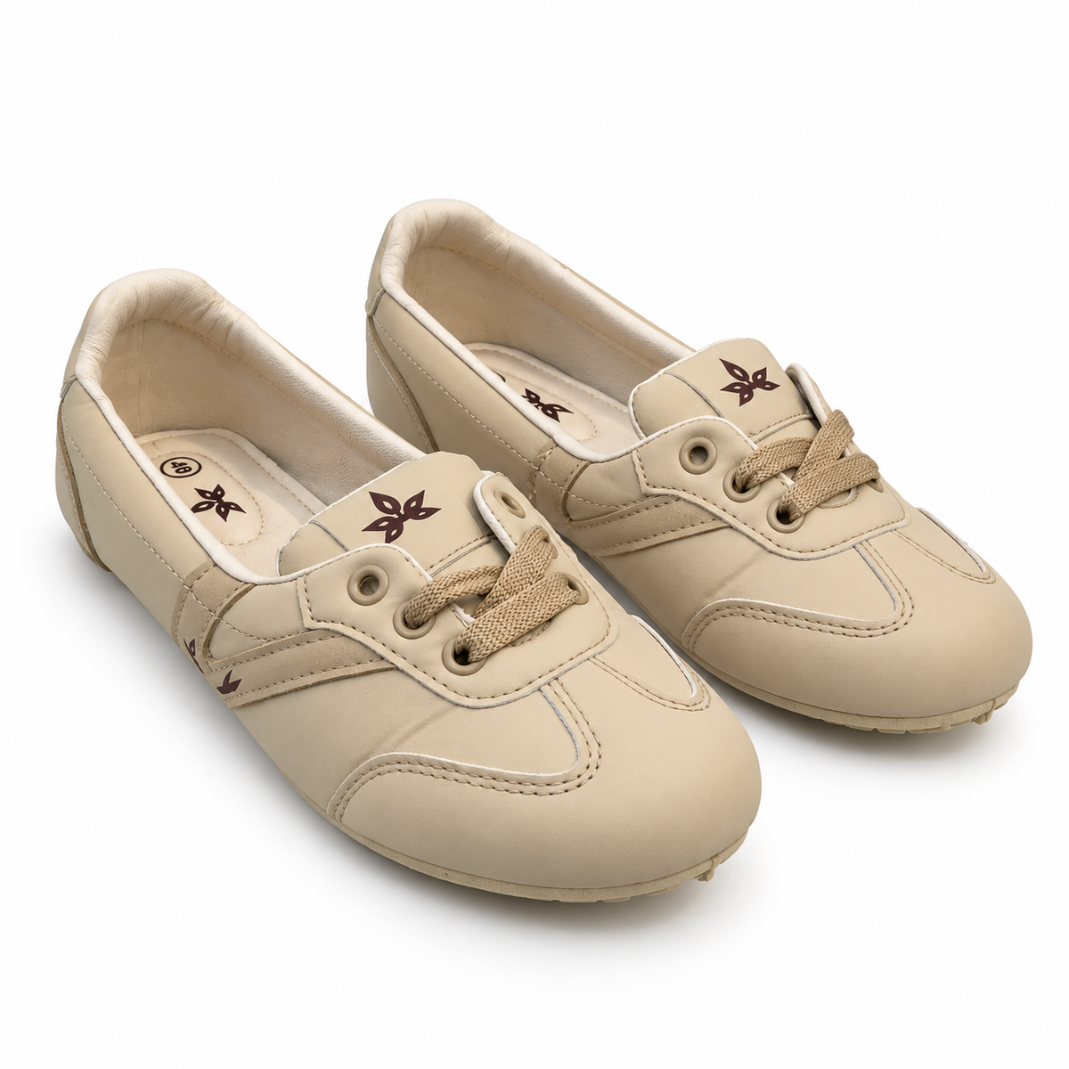 Casual Lace-Up Flats