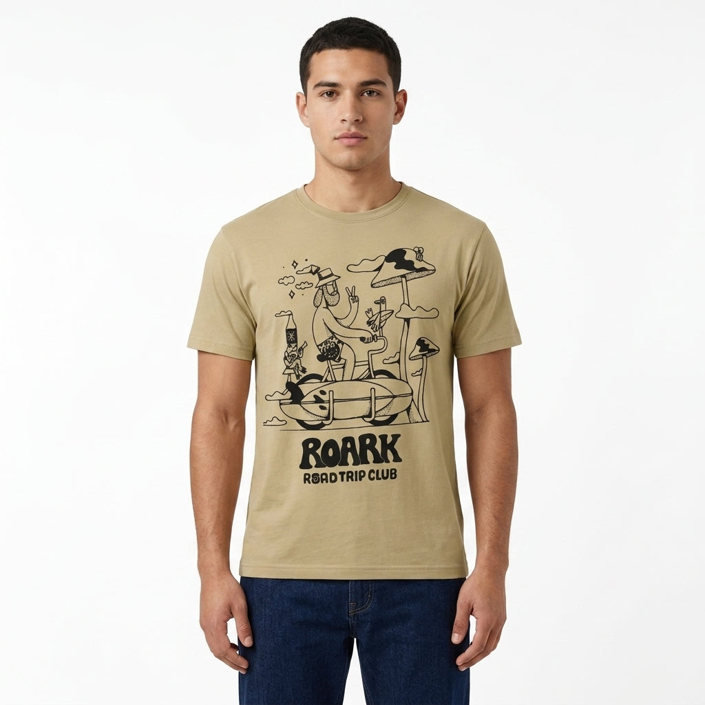 Men Roark Road Trip Club Graphic T Shirt