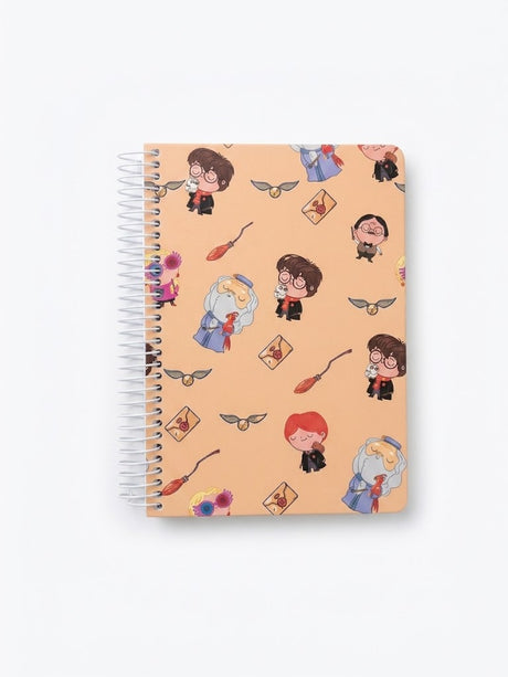 Character Print Spiral Notebook