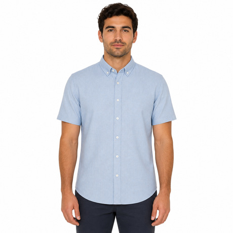 Men Textured Short Sleeve Shirt