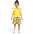Ruffle T-Shirt And Floral Shorts Set