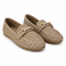Women Perforated Metal Detail Loafers