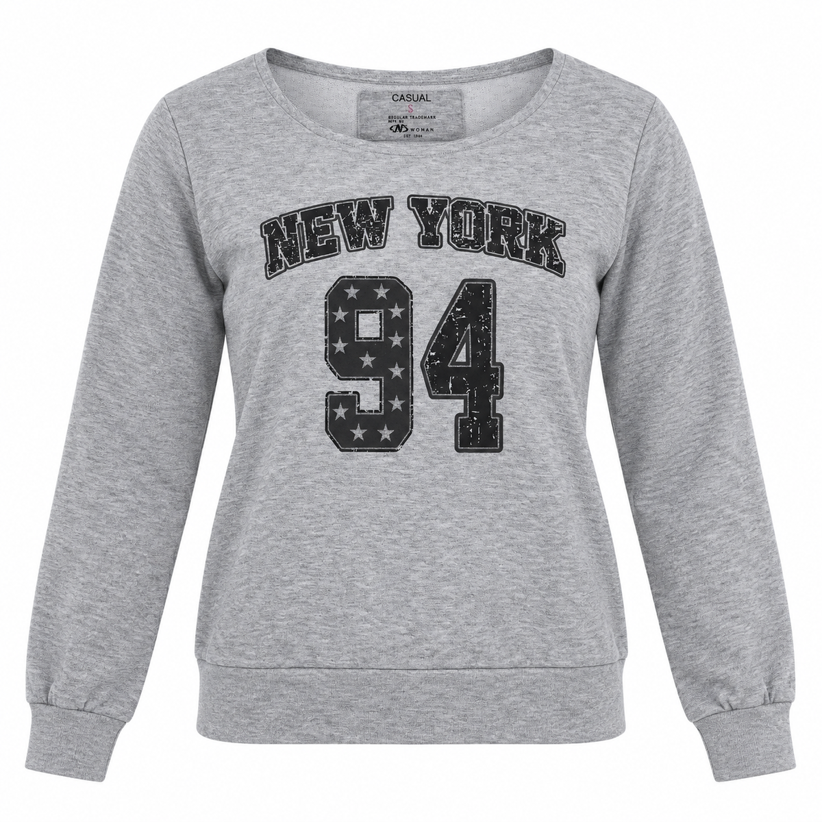Graphic Crew Neck Sweatshirt
