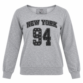 Graphic Crew Neck Sweatshirt
