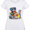 Artistic Cat Graphic T-Shirt