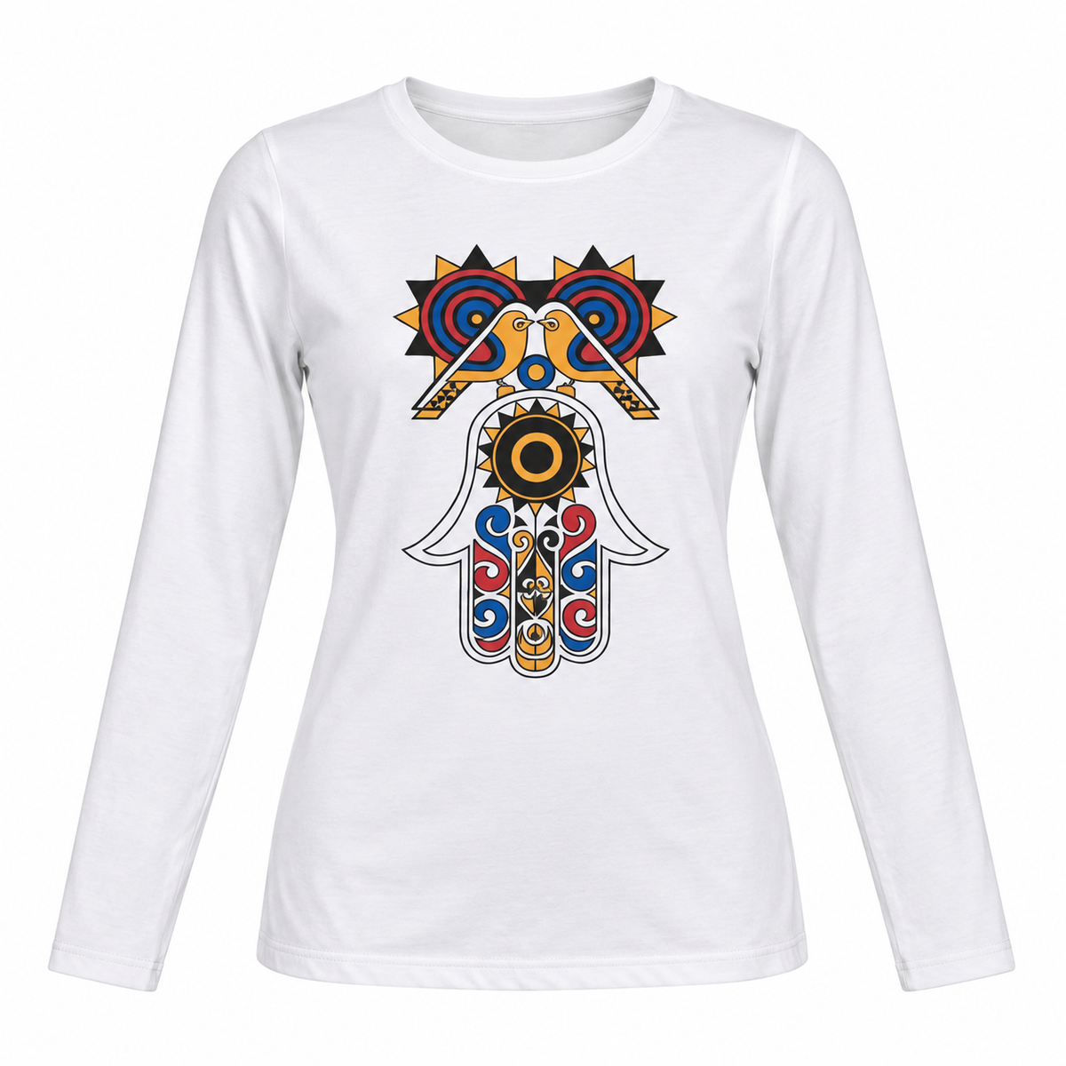 Artistic Graphic Long Sleeve T-Shirt