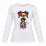 Artistic Graphic Long Sleeve T-Shirt