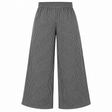 Striped Wide Leg Elastic Waist Pants