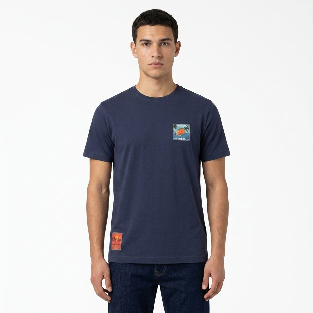 Men Tropical Graphic T Shirt