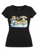 Beach Scene Graphic T-Shirt