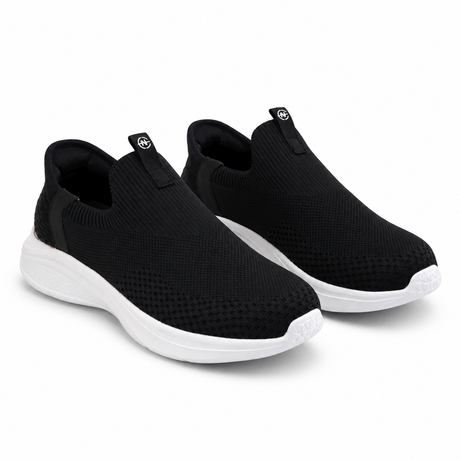 Knit Slip On Casual Sneakers