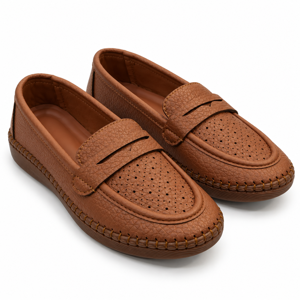 Perforated Comfort Loafers