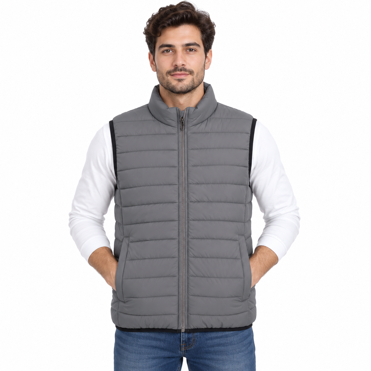 Quilted Puffer Vest