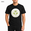 Men Palm Graphic Crew Neck T Shirt