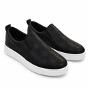 Women Slip-On Sneakers With Metallic Pattern