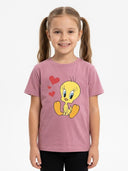 Girls Cartoon Print T-Shirt
