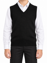 V-Neck Knitted Vest
