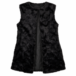 Plush Faux Fur Vest