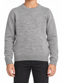 Classic Crew Neck Knitted Pullover