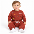 Sports Graphic Sweatshirt And Jogger Set