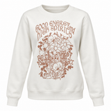 Floral Slogan Sweatshirt