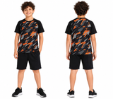 Boys Printed Rash Guard And Swim Shorts Set