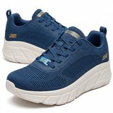 Knit Slip On Sneakers With Cushioned Chunky Sole