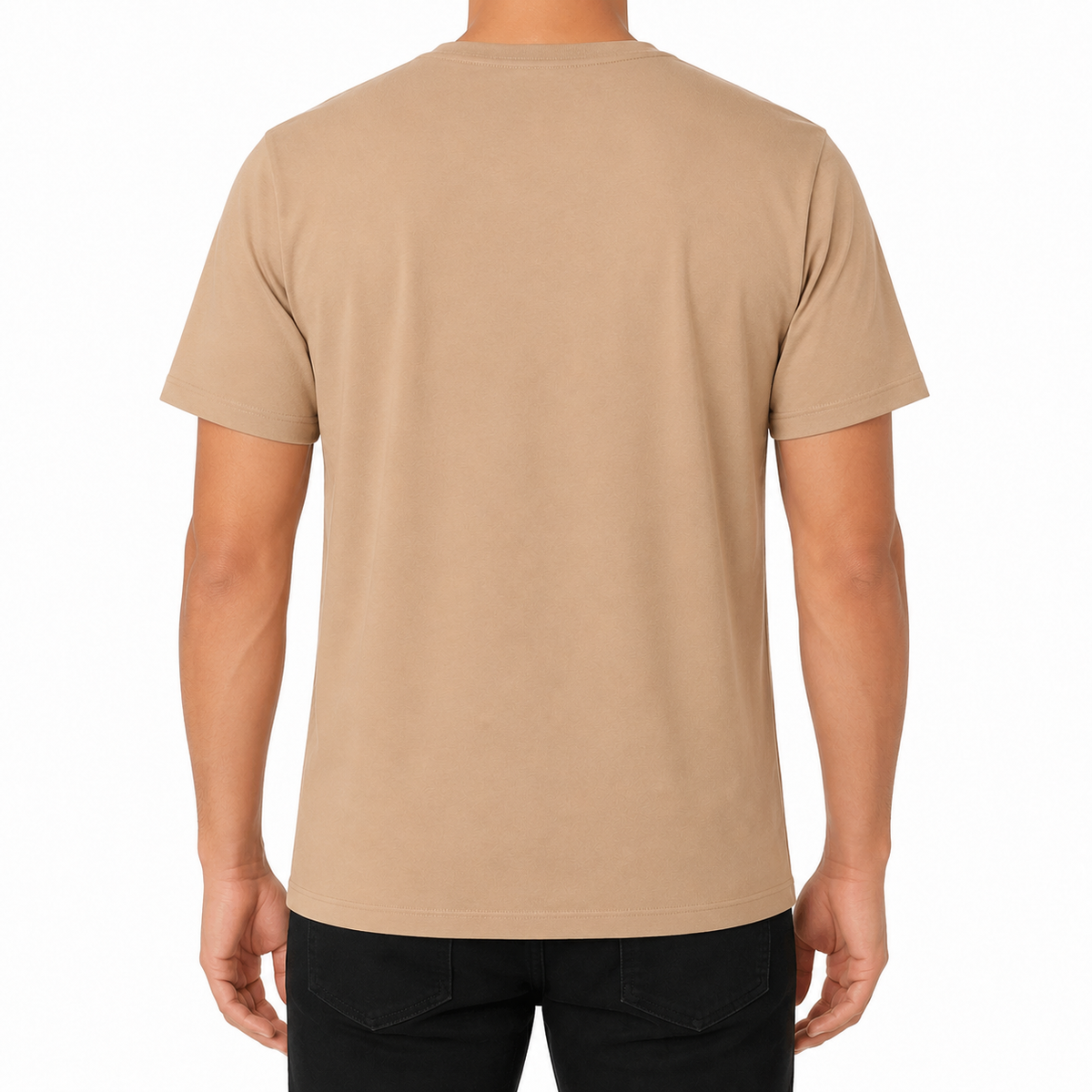 Men V Neck Geometric Graphic T Shirt