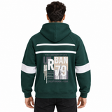 Contrast Detail Hoodie