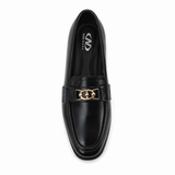 Women Metal Detail Loafers