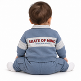 Polo Sweatshirt And Cargo Jogger Set