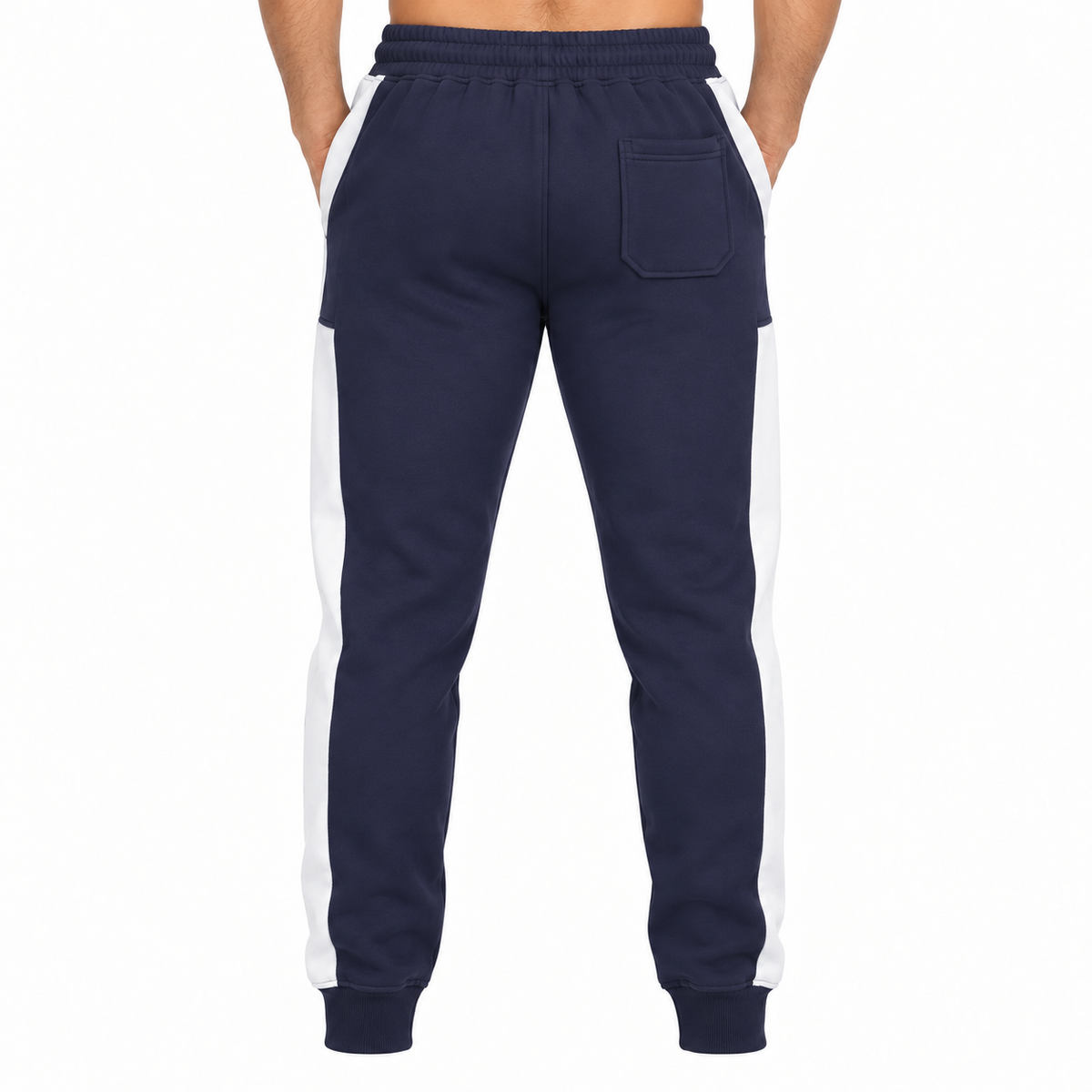 Contrast Side Panel Jogger Pants