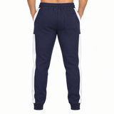 Contrast Side Panel Jogger Pants