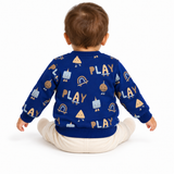 Play Print Long Sleeve T-Shirt