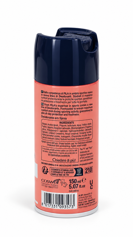 Natural Deodorant Body Spray