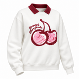 Cherry Graphic Sweatshirt
