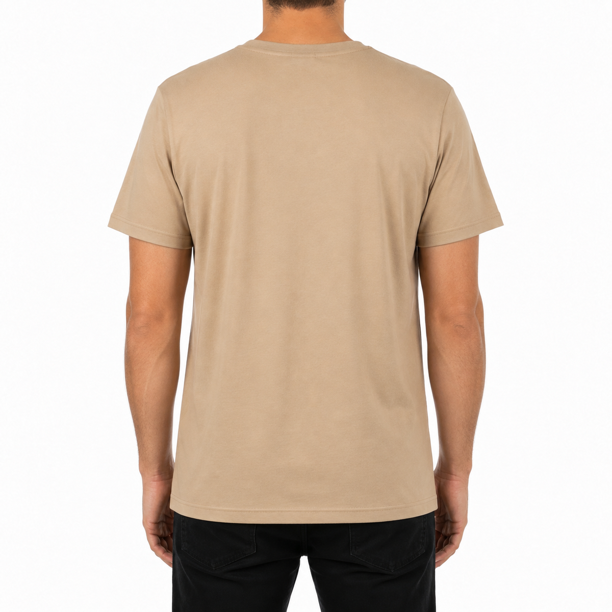 Men V Neck Geometric Graphic T Shirt