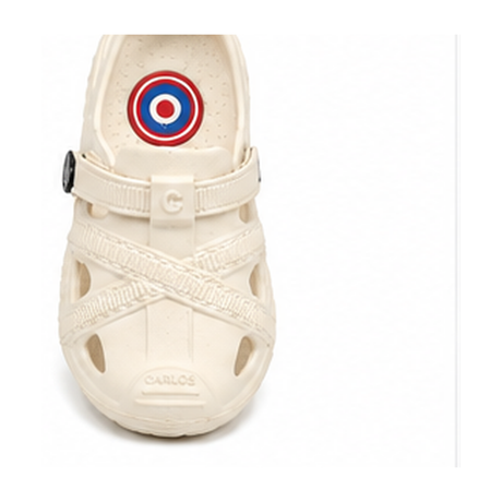 Kids Closed Toe Adjustable Clog Sandals