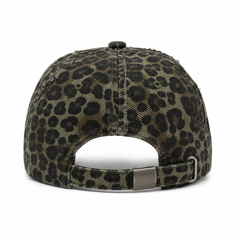 Camouflage Distressed Baseball Cap