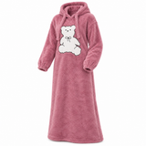 Plush Hooded Bear Nightdress