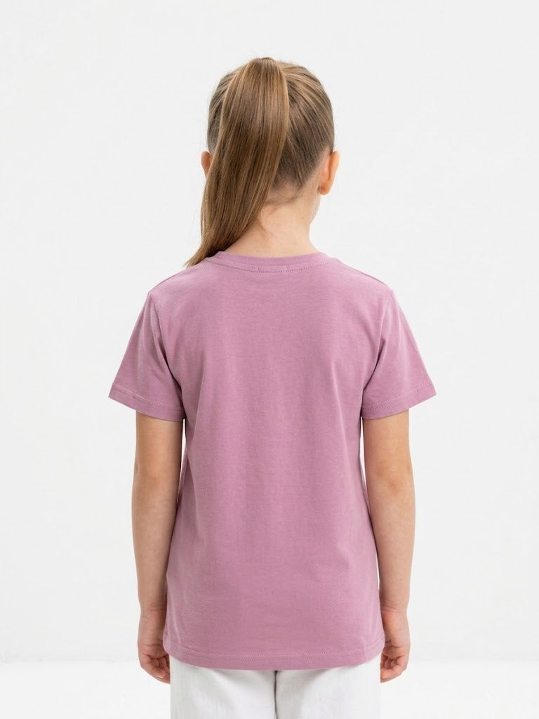 Girls Cartoon Print T-Shirt