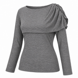 Ruched Sleeve Top