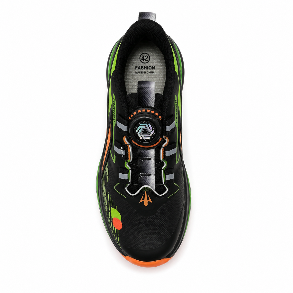 Sports Sneakers With Adjustable Dial Closure