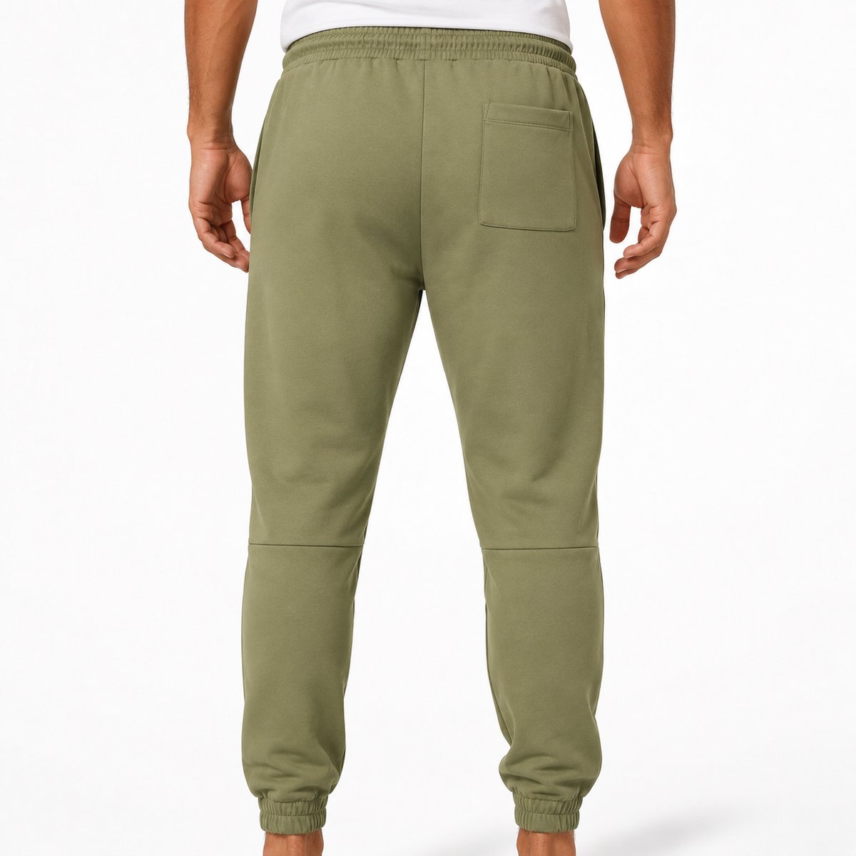 Men Drawstring Logo Jogger Pants