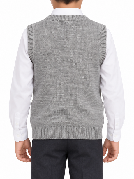 V-Neck Knitted Vest