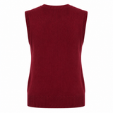 Women V Neck Knitted Vest