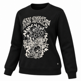 Floral Slogan Sweatshirt